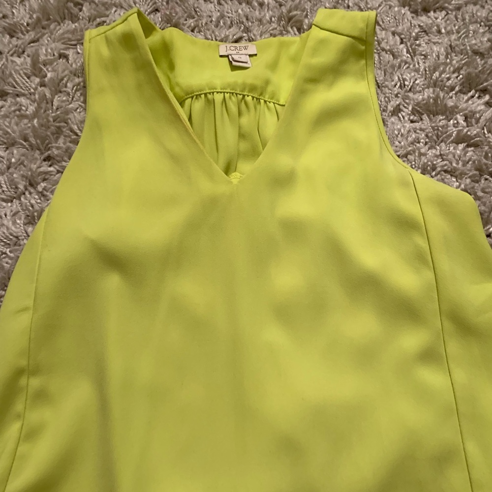 JCrew Neon Top